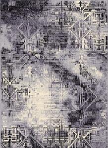 Kusový koberec Agnella Funky Top Nol Šedý Rozměr: 80x150 cm
