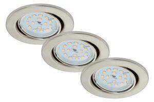 Briloner 7220-032-SADA 3x LED Koupelnové podhledové svítidlo FIT 1xGU10/5W/230V