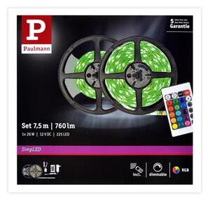Paulmann 78979 - LED RGB/26W Stmívatelný pásek SIMPLED 7,5m 230V + DO