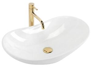 Umyvadlo na desku Basaro Westa 63 cm bílé