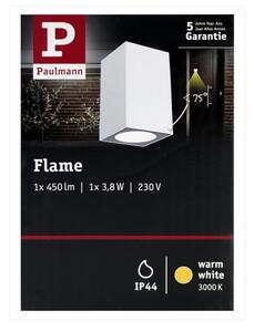 Paulmann 94329 - LED/3,8W IP44 Venkovní nástěnné svítidlo FLAME 230V bílá