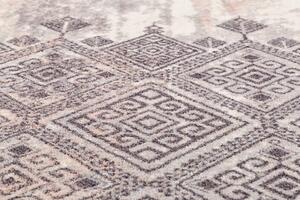 Moderní vlněný koberec Agnella Isfahan Nawarra Vřesový Rozměr: 160x240 cm