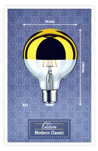 LED Stmívatelná žárovka se zrcadlovým vrchlíkem E27/6,5W/230V - Paulmann 28675