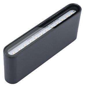 LED Venkovní nástěnné svítidlo FLOW LED/6W/230V IP54 černá