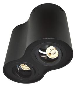 Bodové svítidlo SIROCO 2xGU10/30W/230V černá