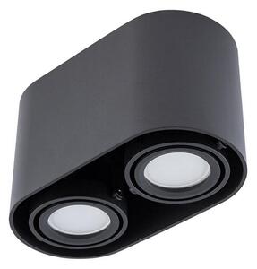 Bodové svítidlo SIROK 2xGU10/30W/230V černá