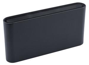 LED Venkovní nástěnné svítidlo FLOW 2xLED/6W/230V IP54 černá