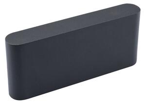 LED Venkovní nástěnné svítidlo FLOW LED/6W/230V IP54 černá