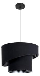 Lustr na lanku LORI 1xE27/60W/230V černá