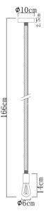 Globo 69029H - Lustr na lanku ULLEU 1xE27/60W/230V