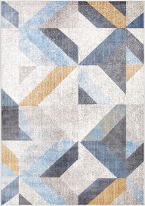 Kusový koberec Agnella Soft Halleby popelavý krémový Rozměr: 80x150 cm