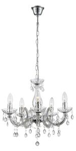 Globo 63116-5 - Lustr na řetězu CUIMBRA 5xE14/40W/230V