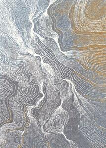 Koberec Agnella Soft Skelton granitový Rozměr: 200x280 cm