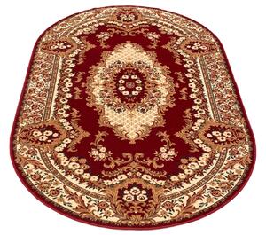 Oválný koberec Agnella Standard královské bordó Rozměr: 100x180 cm