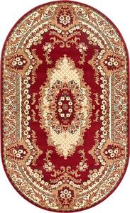 Oválný koberec Agnella Standard královské bordó Rozměr: 200x300 cm