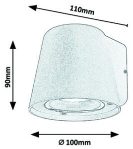 Rabalux - Venkovní nástěnné svítidlo 1xGU10/35W/230V IP54 bílá