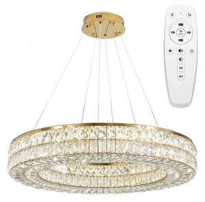 TooLight Závěsný LED lustr APP1568-CP zlatý