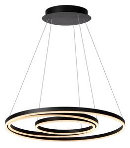 Lucide 46402/99/30 - LED Stmívatelný lustr na lanku TRINITI LED/136W/230V černá
