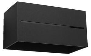 Sollux SL.0530 - Nástěnné svítidlo LOBO 2xG9/40W/230V černá