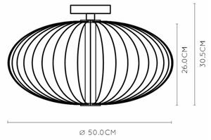 Lucide 20114/50/30 - LED Stmívatelné stropní svítidlo CARBONY LED/5W/230V