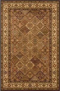 Kusový koberec Agnella Standard Bergenia Olivový Rozměr: 200x400 cm