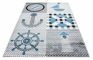 Kusový koberec Kids 510 grey (Varianta: 80 x 150 cm)