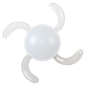 FANAWAY 212982- Stropní ventilátor EVORA 2xE27/20W/230V chrom + dálkové ovládání