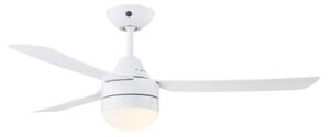 BAYSIDE 531016 - Stropní ventilátor MEGARA 2xE14/15W/230V bílá + DO