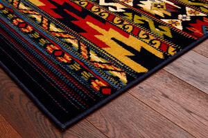 Agnella kusový koberec Standard Kamal Granátový Rozměr: 133x195 cm