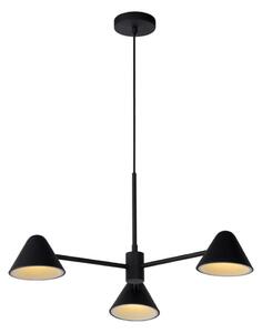 Lucide 20415/15/30 - LED Stmívatelný lustr na lanku DEVON 3xLED/3W/230V černá