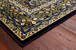 Agnella kusový koberec Standard Laurus granátový modrý Rozměr: 60x120 cm