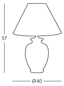 Kolarz 0014.74.7 - Stolní lampa BORDEAUX 1xE27/100W/230V