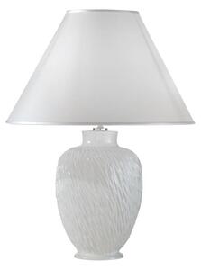 Kolarz A1340.71 - Stolní lampa CHIARA 1xE27/100W/230V bílá pr. 40 cm