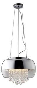 Křišťálový lustr na lanku LUNA 1xE14/40W/230V