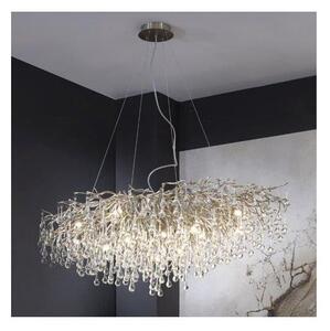 Paul Neuhaus 2031-55 - Lustr na lanku ICICLE 15xG9/40W/230V 75x150 cm chrom