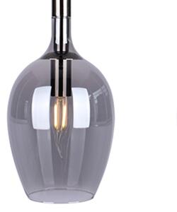 Lustr na lanku TANGO 3xE14/40W/230V černá