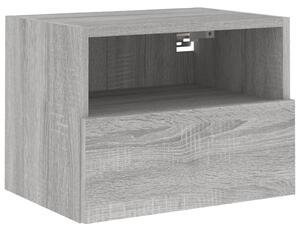 Nástěnná TV skříňka šedá sonoma 40x30x30 cm kompozitní dřevo