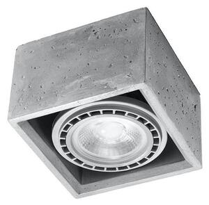 Sollux SL.0883 - Stropní svítidlo QUATRO 1xGU10/40W/230V beton