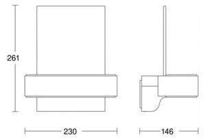 STEINEL 065713 - LED Domovní číslo se senzorem L820 LED/12,5W/230V IP44