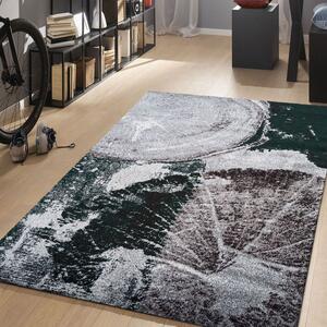 Makro Abra Kusový koberec moderní OTTO 04 Abstraktní šedý zelený Rozměr: 120x170 cm