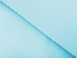Mikroplyšová látka MIP-016 Ledově modrá - šířka 150 cm
