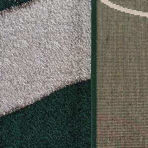 Makro Abra Kusový koberec moderní OTTO 05 šedý zelený Rozměr: 120x170 cm