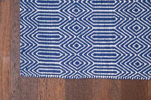 Makro Abra Moderní kusový koberec Sloan Blue modrý Rozměr: 66x200 cm