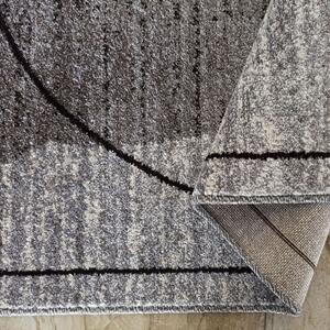 Makro Abra Kusový koberec moderní OTTO 06 Geometrický šedý zelený Rozměr: 120x170 cm