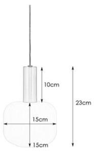 Markslöjd 108123 - Lustr na lanku SOBER 1xE14/40W/230V mosaz