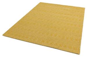 Makro Abra Moderní kusový koberec Sloan Mustard hořčicový Rozměr: 66x200 cm