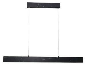 LED Lustr na lanku PIERCE LED/18W/230V černá