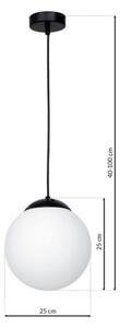 Lustr na lanku LIMA 1xE27/60W/230V