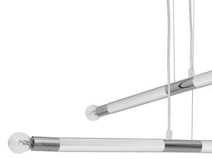 Lustr na lanku BASTONE WHITE 4xE14/40W/230V