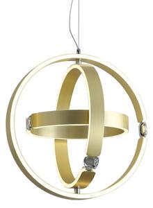 LED Křišťálový lustr na lanku SIRIUS LED/80W/230V